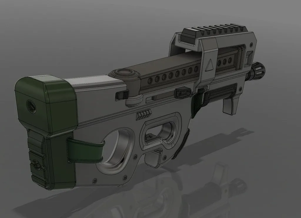 Vũ khí P90 trong Fortnite với hướng dẫn lắp ráp chi tiết