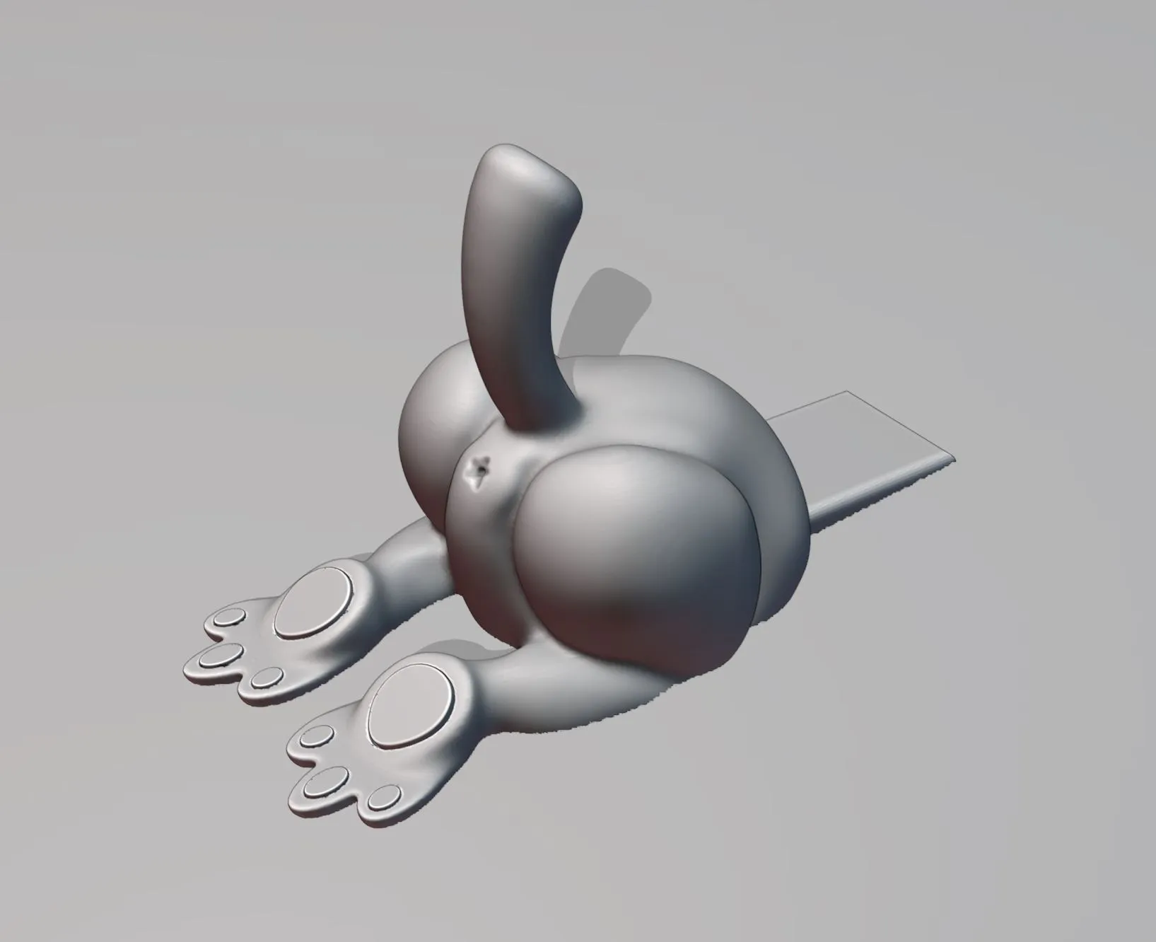 Gá đỡ cửa hình mèo bị đè nén phong cách độc đáo