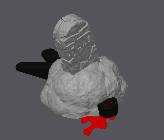 Giá đỡ cửa Halloween hình đầu người