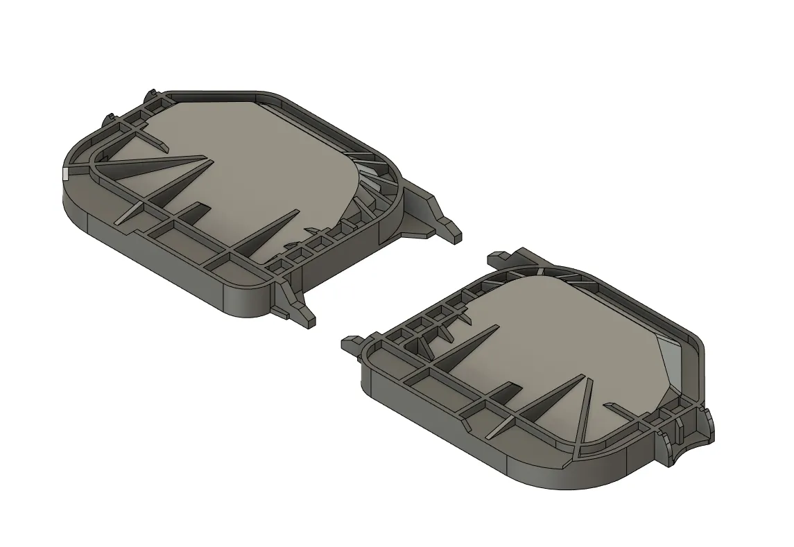 Nắp đậy đèn pha Audi A4 B6 (không Bi-xenon)