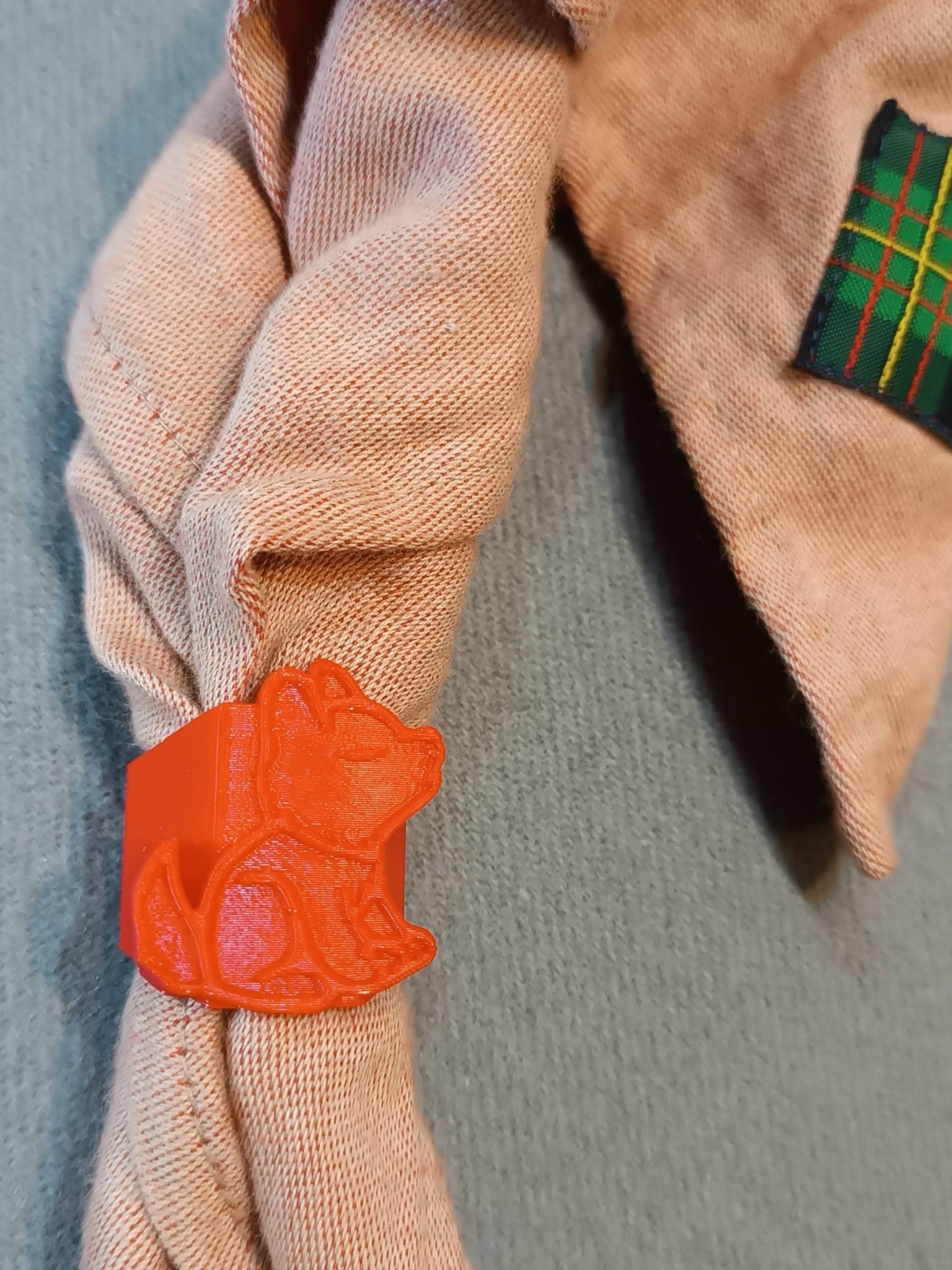 Khăn quàng cổ Scout hình chú sói Gray Brother