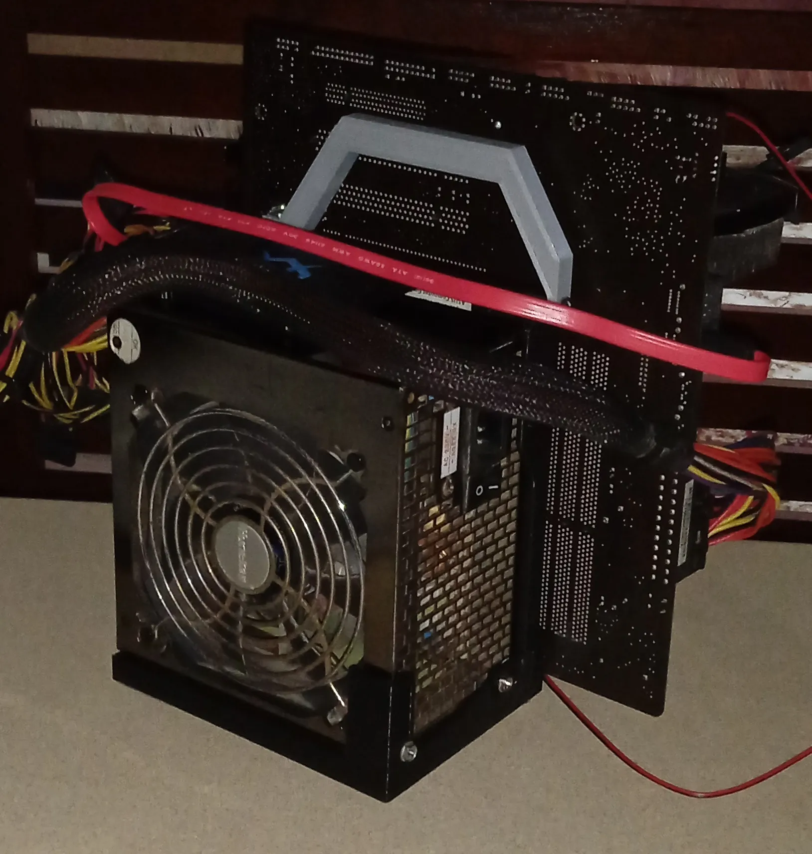 Vỏ máy tính khung mở cho bo mạch chủ ATX, mATX, ITX