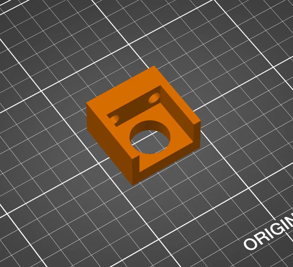 Giá đỡ nút 19mm đơn giản dưới bàn