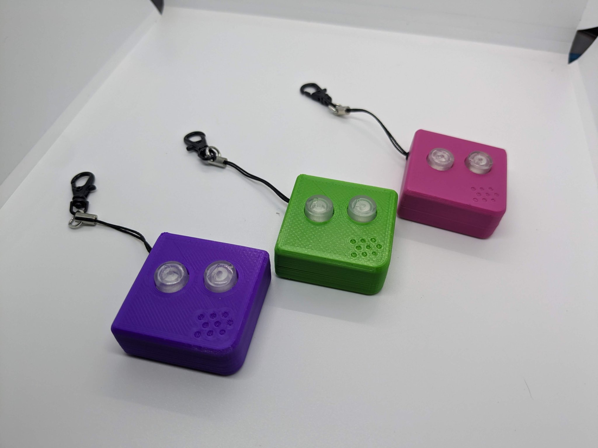 Móc chìa khóa fidget kiểu Gameboy Color
