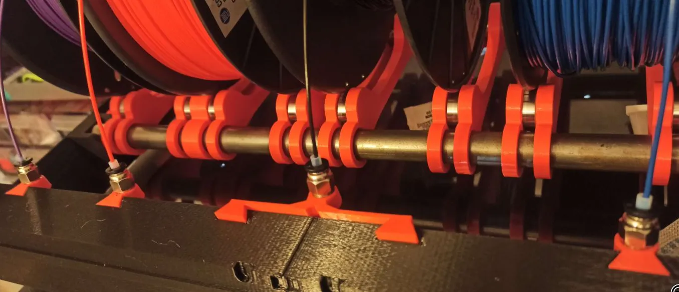 Bộ chuyển đổi cuộn PTFE từ 6 xuống 5 cho Prusa Drybox