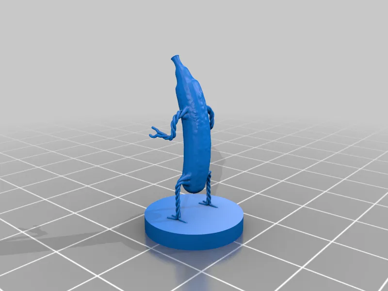 Dưa chuột hoạt hình cho trò chơi bàn tay