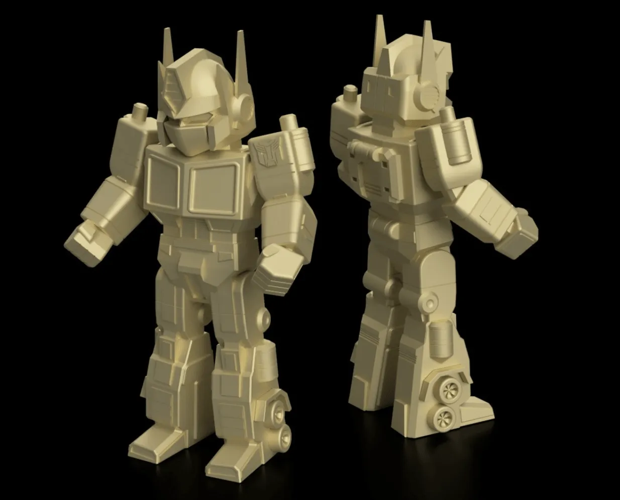 Tượng Autobot Optimus Prime dễ thương cho bộ sưu tập