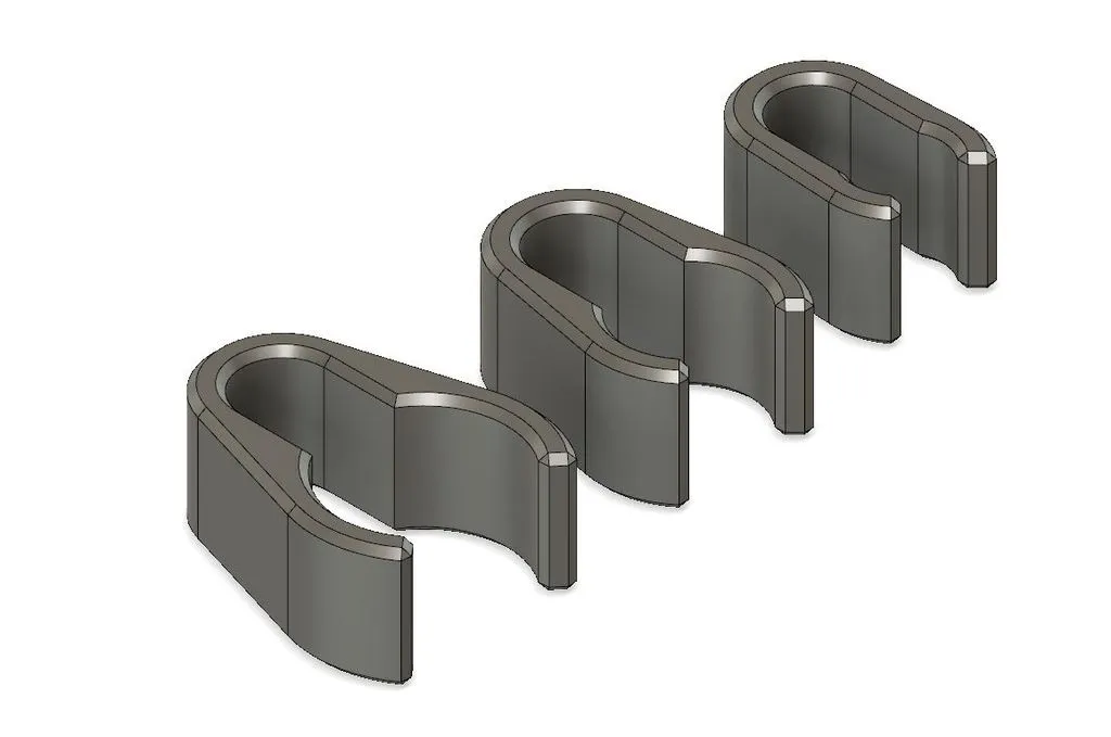 Kẹp cáp tiêu chuẩn cho chân micro