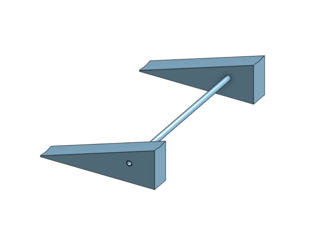 Ramp di động cho xe lăn qua bậc 12 cm