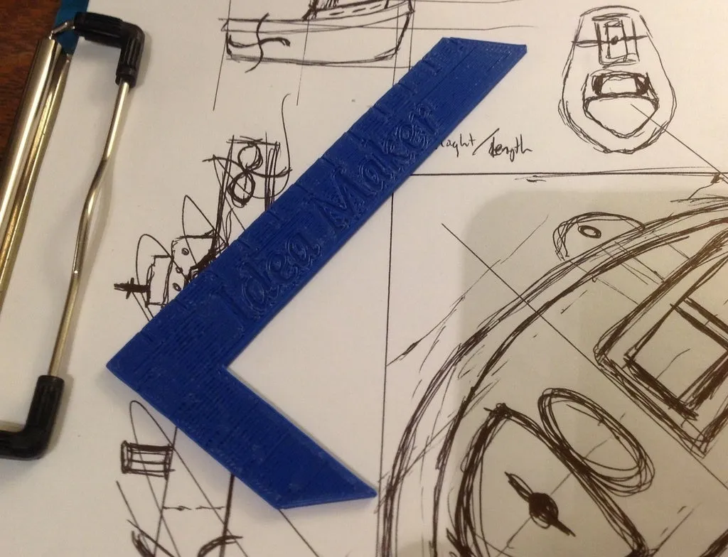 Thước kẻ lý tưởng cho phác thảo ý tưởng