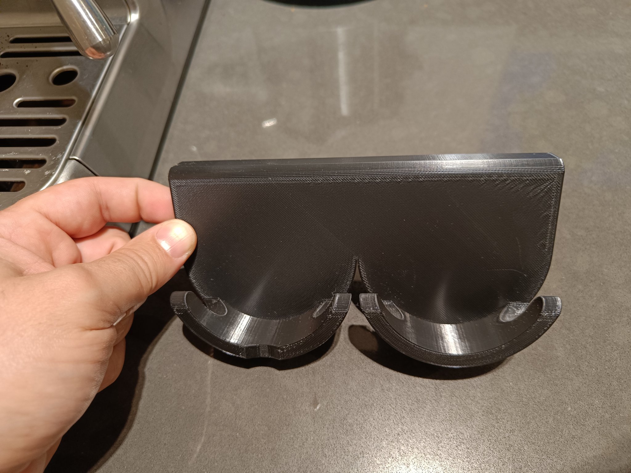 Giá đỡ tay cầm portafilter 54mm cho Solis Barista Perfetta Plus