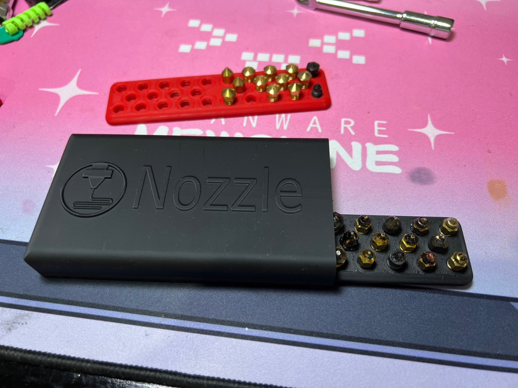 Khay trượt cho hộp vòi phun in 3D