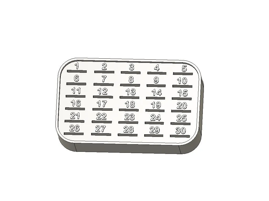 Hộp đựng thẻ nhớ micro SD từ hộp Altoid