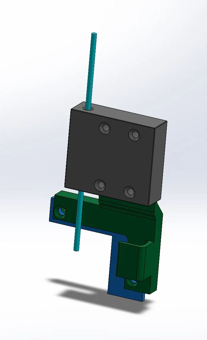Cảm biến filament Sovol SV03 được di dời xuống đầu đùn
