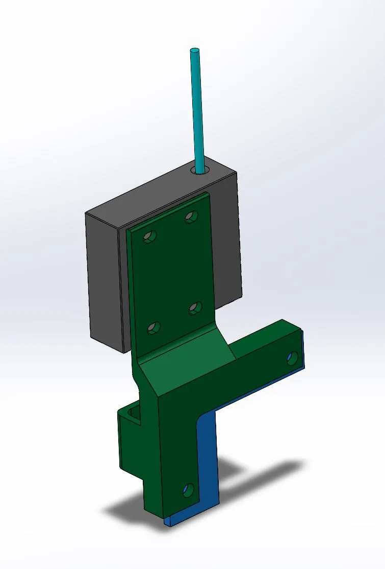 Cảm biến filament Sovol SV03 được di dời xuống đầu đùn
