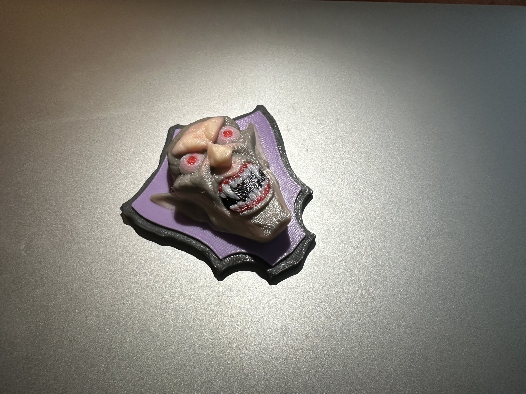 Biểu tượng Vampire Plaque in một màu sắc