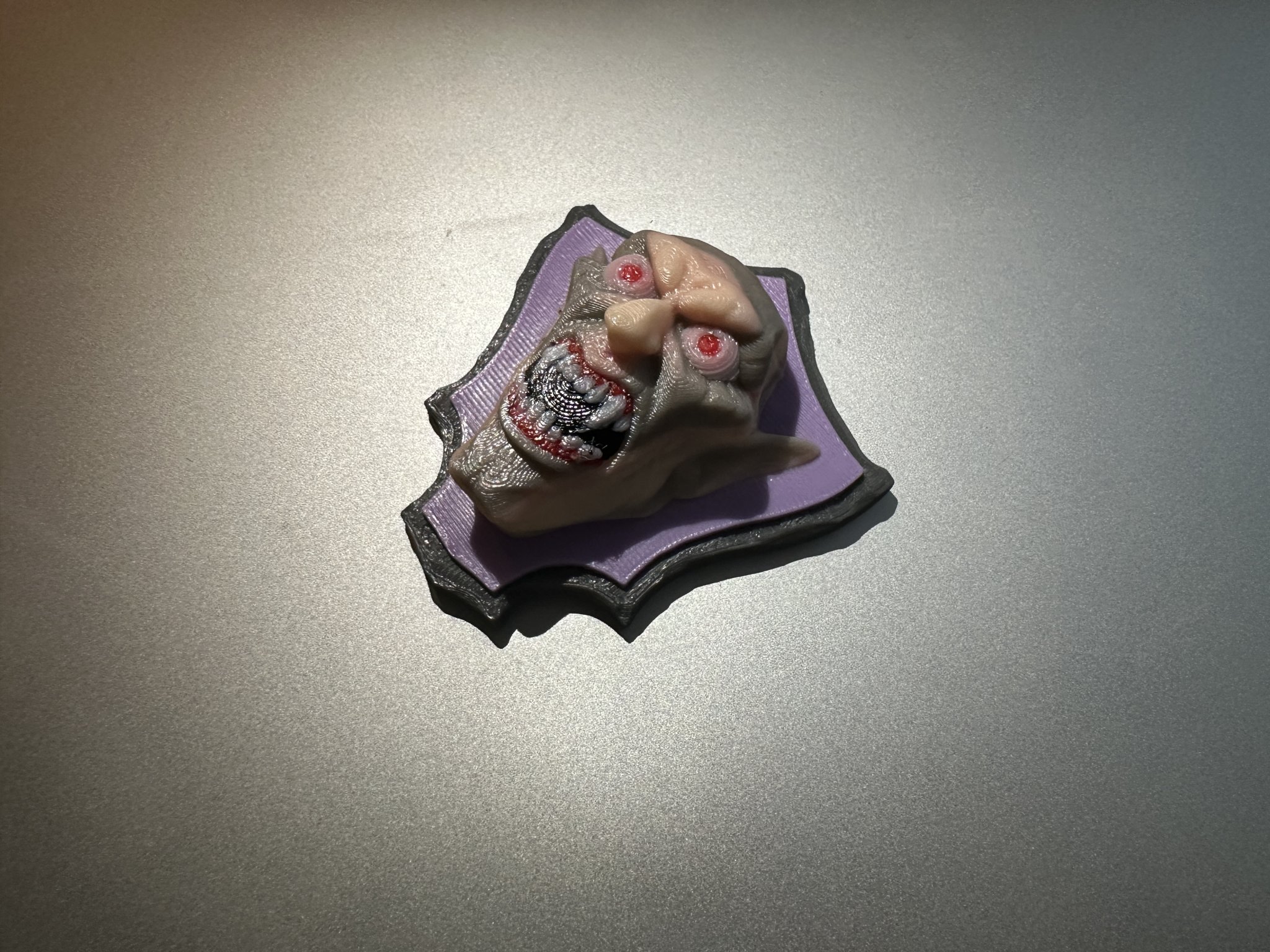 Biểu tượng Vampire Plaque in một màu sắc