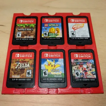 Giá đỡ cartridge game Nintendo Switch treo tường