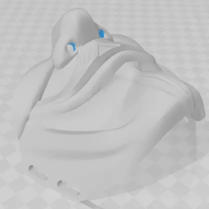 Mặt nạ nửa Guy Fawkes (Anonymous) có lỗ thông khí