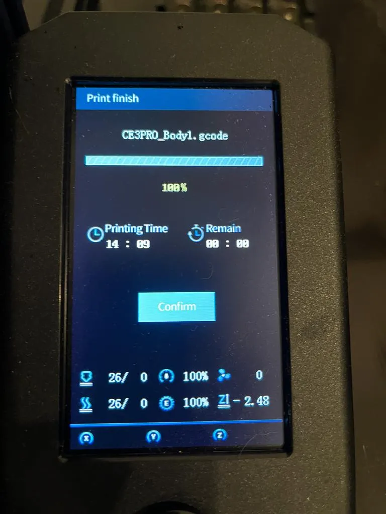 Hộp sấy filament cho bàn in 3D kích thước 215x215x140