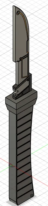 Dao vibroblade của Hunter trong Bad Batch