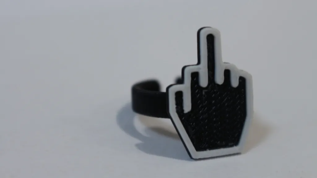 Nhẫn ngón giữa có thể mở rộng từ 18.3 mm đến 19 mm