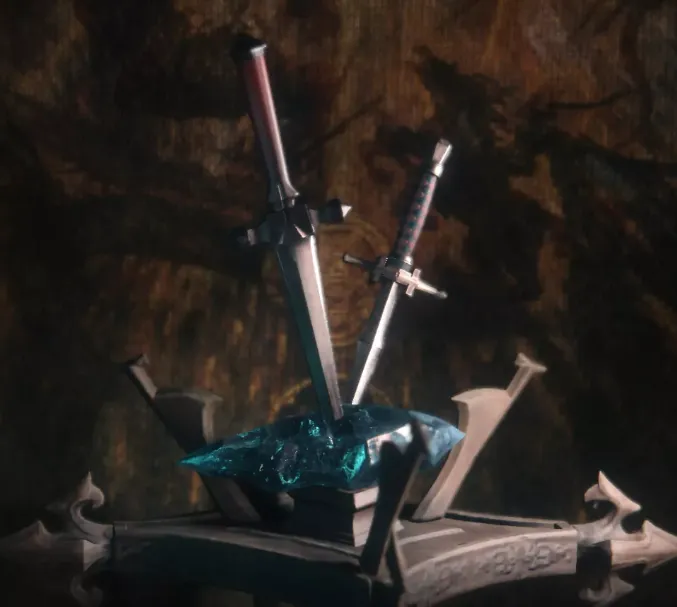 Đá tinh thể Cid và Clive trong Final Fantasy XVI