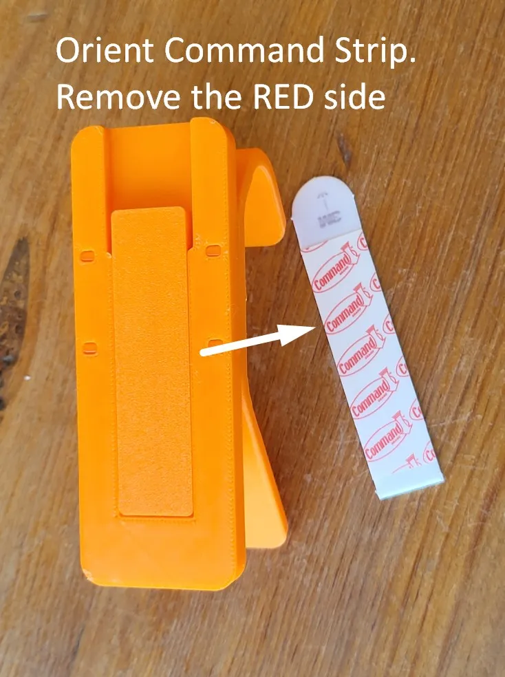 Móc treo tường Command Strip lớn dễ in