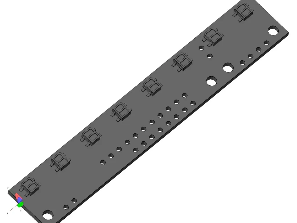 Mô hình cảm biến đường QTR-8RC và QTR-8A từ Pololu