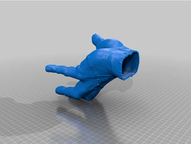 Bàn tay đáng sợ trong 3 kiểu với lưới được sửa chữa