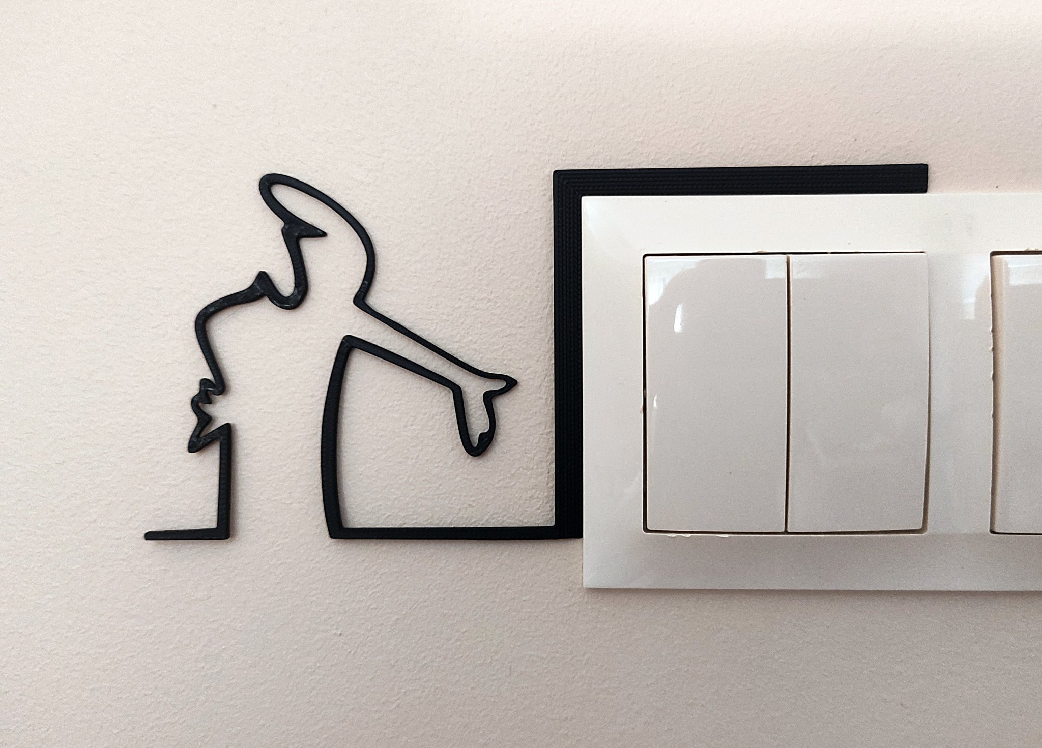 Phụ Kiện Công Tắc Đèn Vui Nhộn - Lấy Cảm Hứng Từ "La Linea Balum Balum" 6