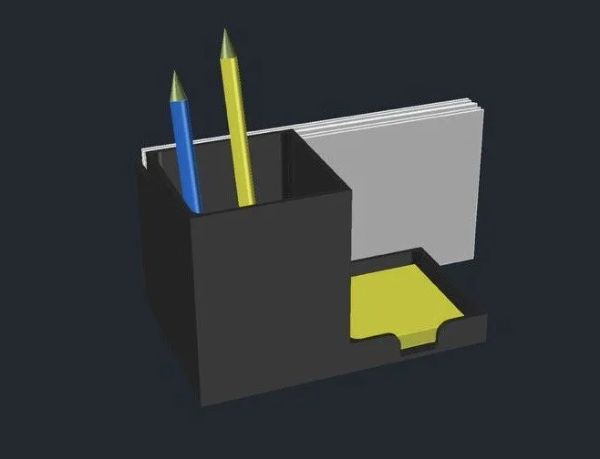 Giá đỡ bút văn phòng thiết kế đơn giản và tiện dụng