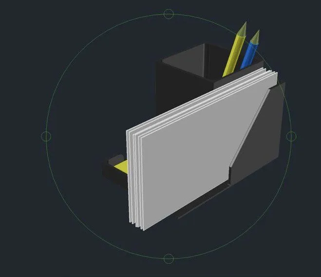 Giá đỡ bút văn phòng thiết kế đơn giản và tiện dụng