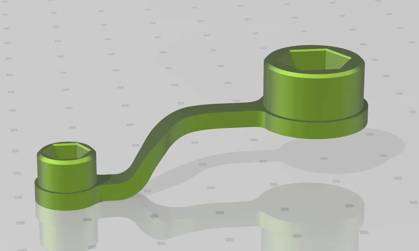 Cờ lê hình lục giác để siết ốc và đai ốc