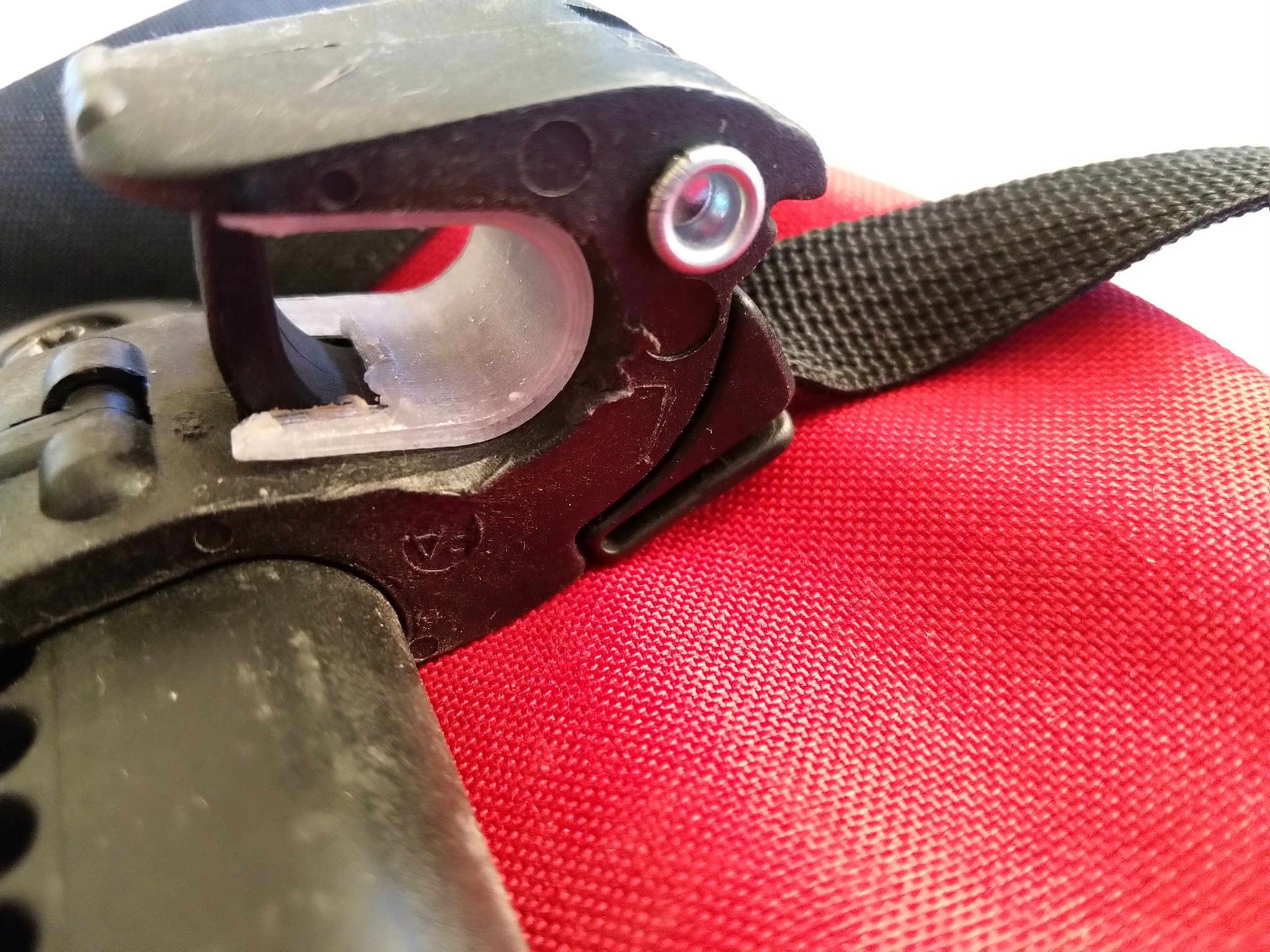 Móc gắn pannier Ortlieb QL1 cho giá đỡ xe đạp 12mm