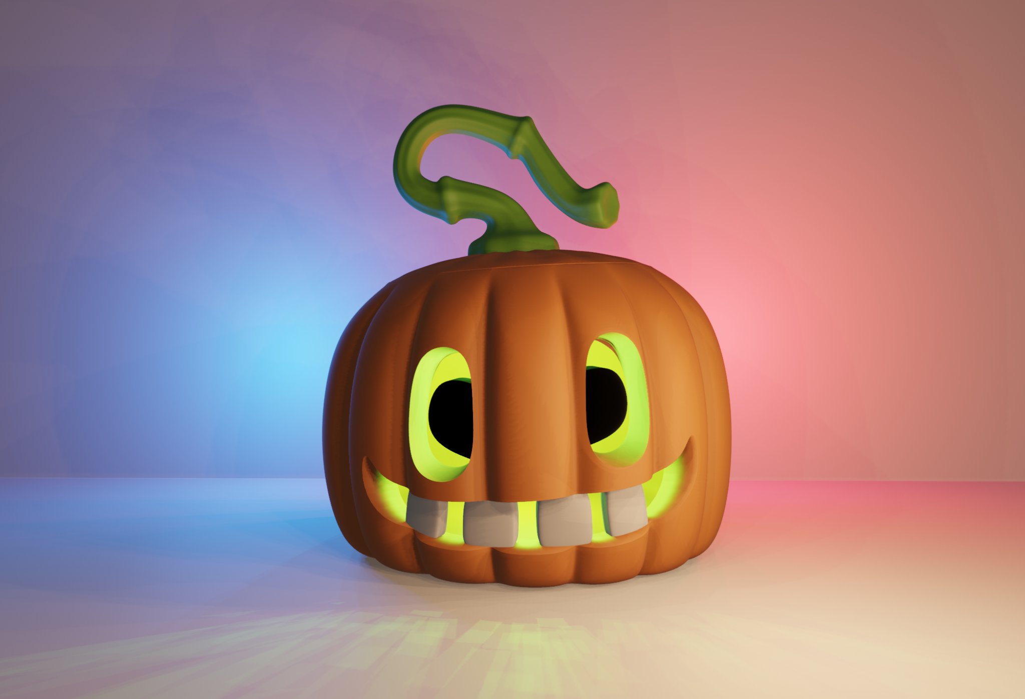 Đèn bí ngô vui vẻ cho lễ hội Halloween