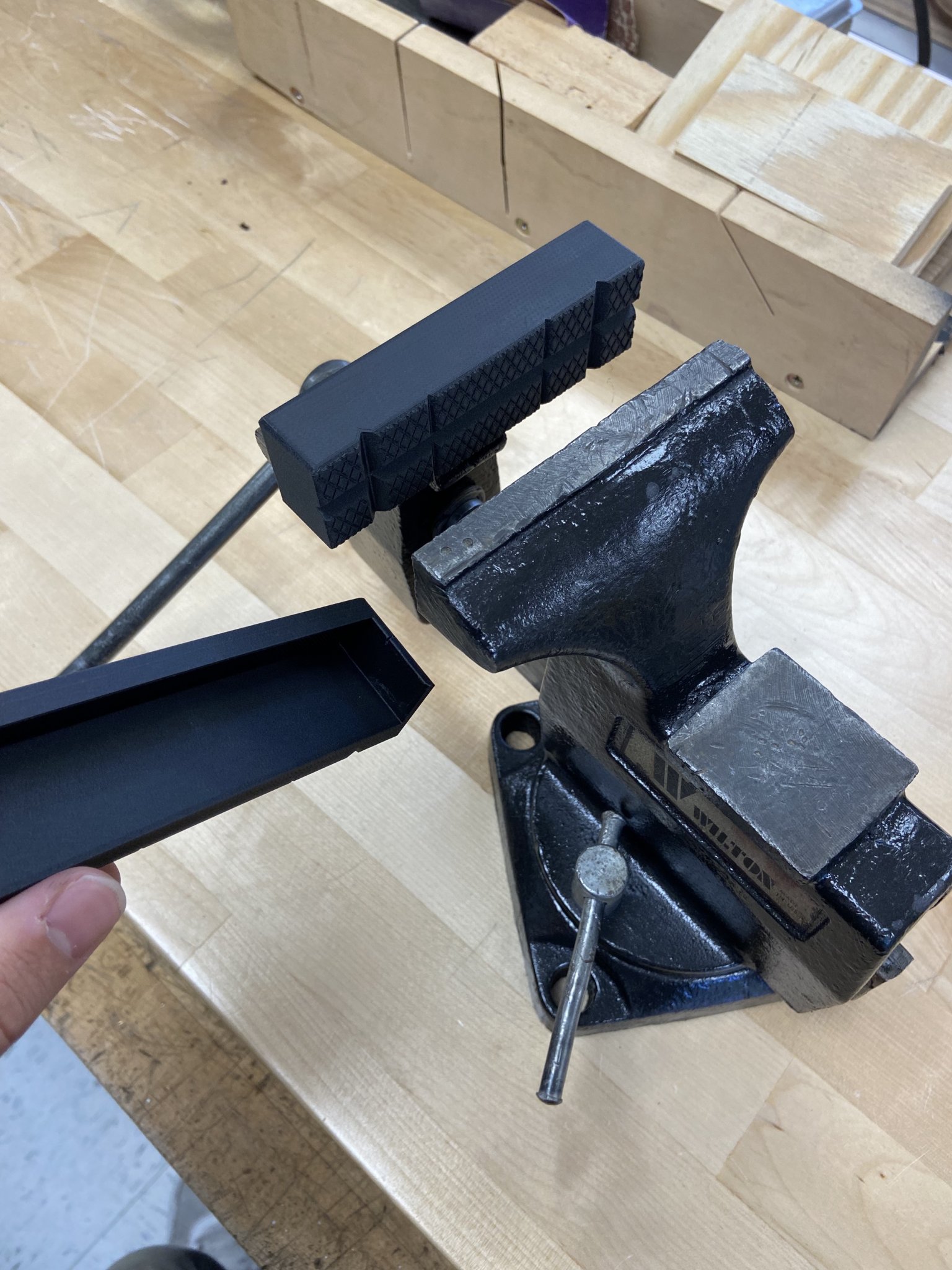 Mau hàm mềm trượt cho kẹp Wilton 4