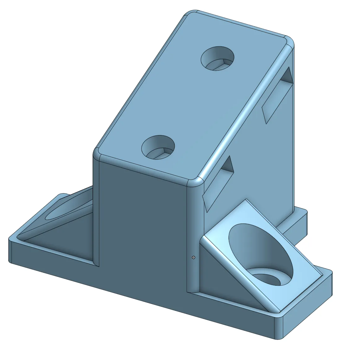 Giá đỡ cuộn filament cho máy in 3D sử dụng v-slot