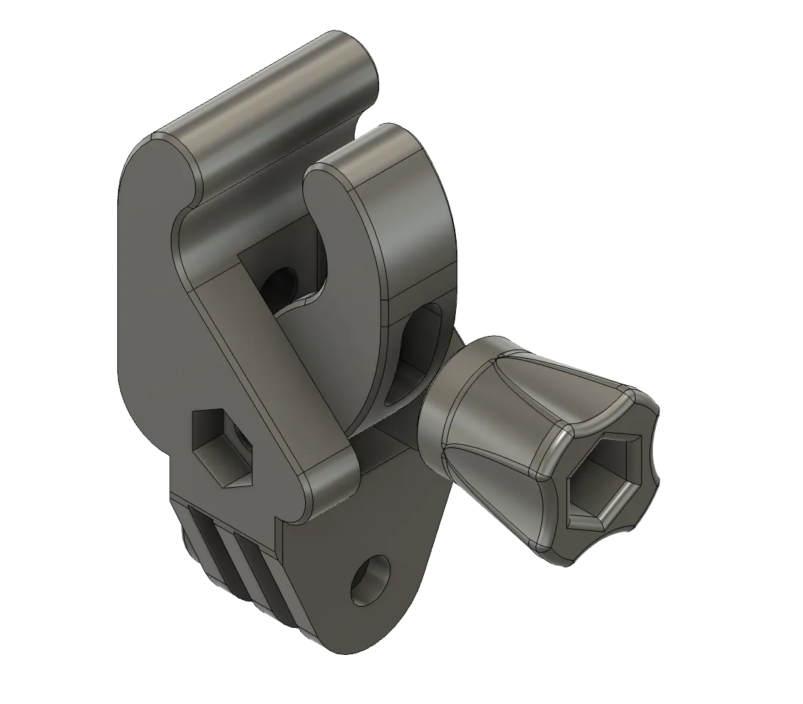 Giá đỡ vít cho camera GoPro với khả năng gắn rod 9-15mm