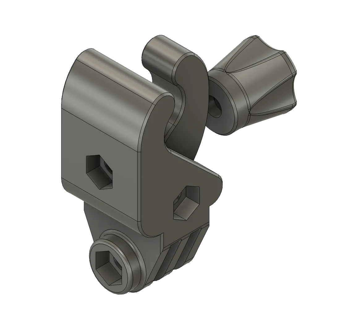 Giá đỡ vít cho camera GoPro với khả năng gắn rod 9-15mm