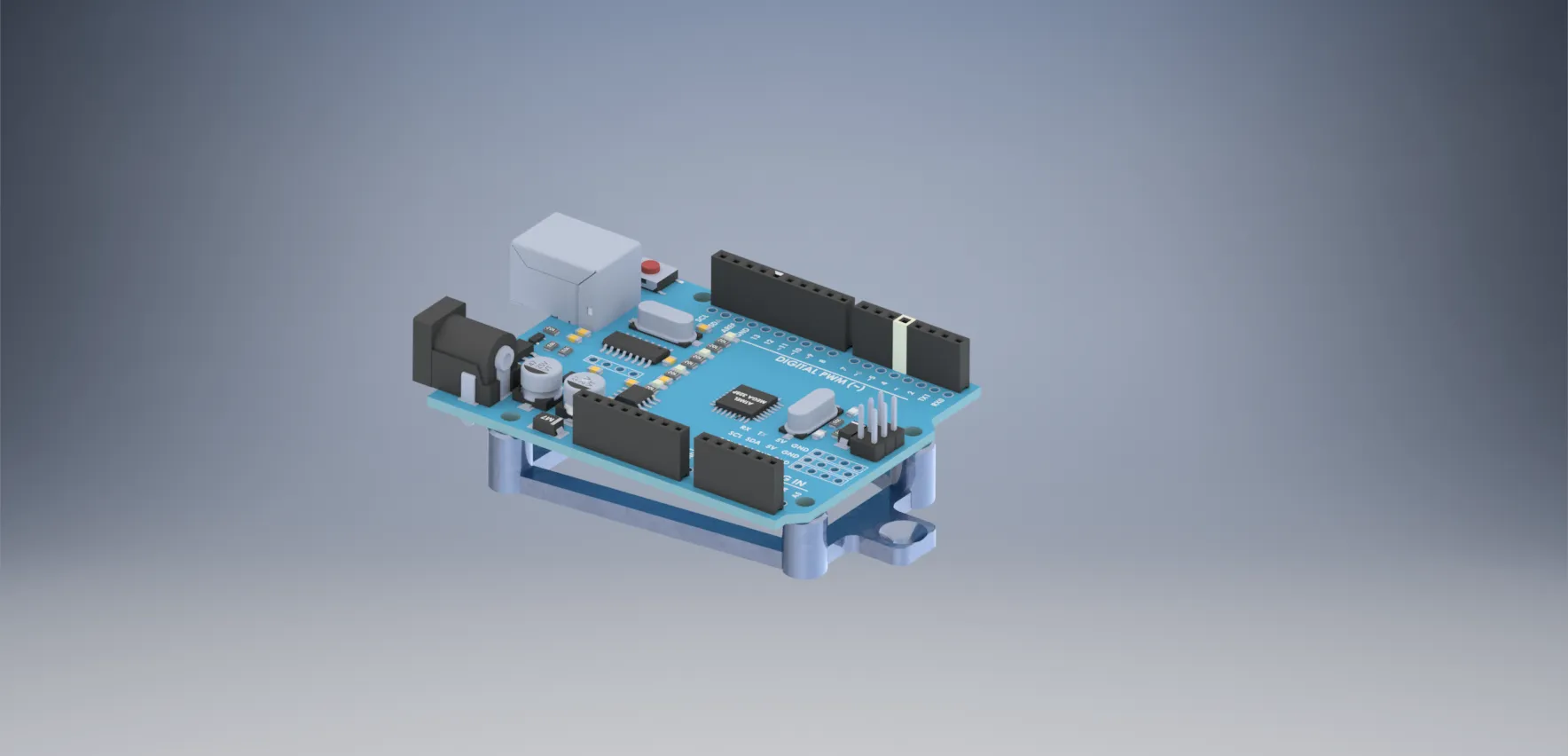 Giá đỡ cho Arduino Uno với vít gỗ