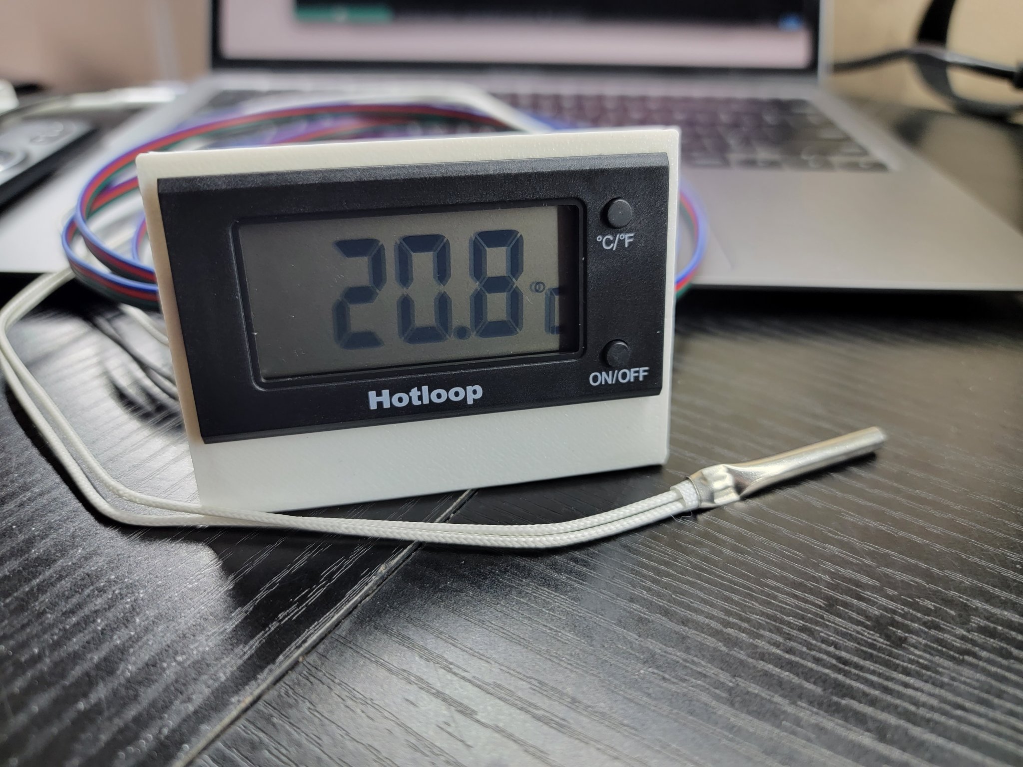 Nhiệt kế lò nướng kỹ thuật số gắn tấm panel giá rẻ