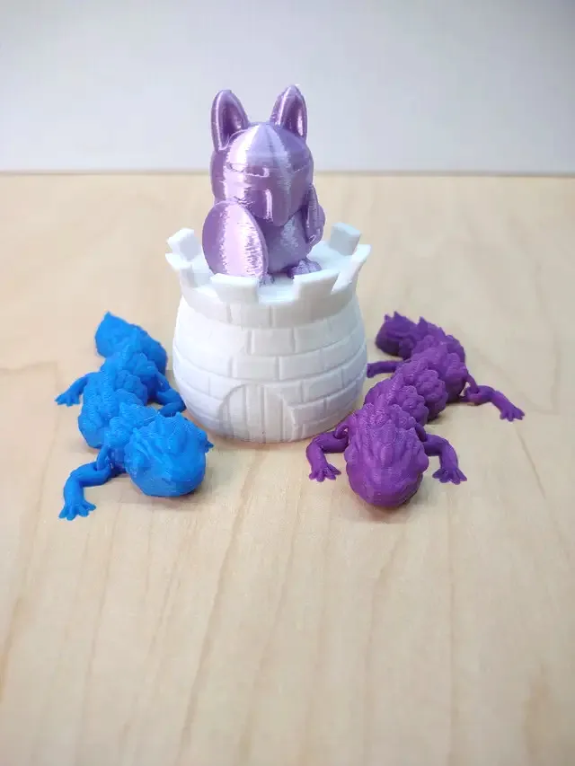 Thùng lâu đài cho bộ thỏ mùa xuân