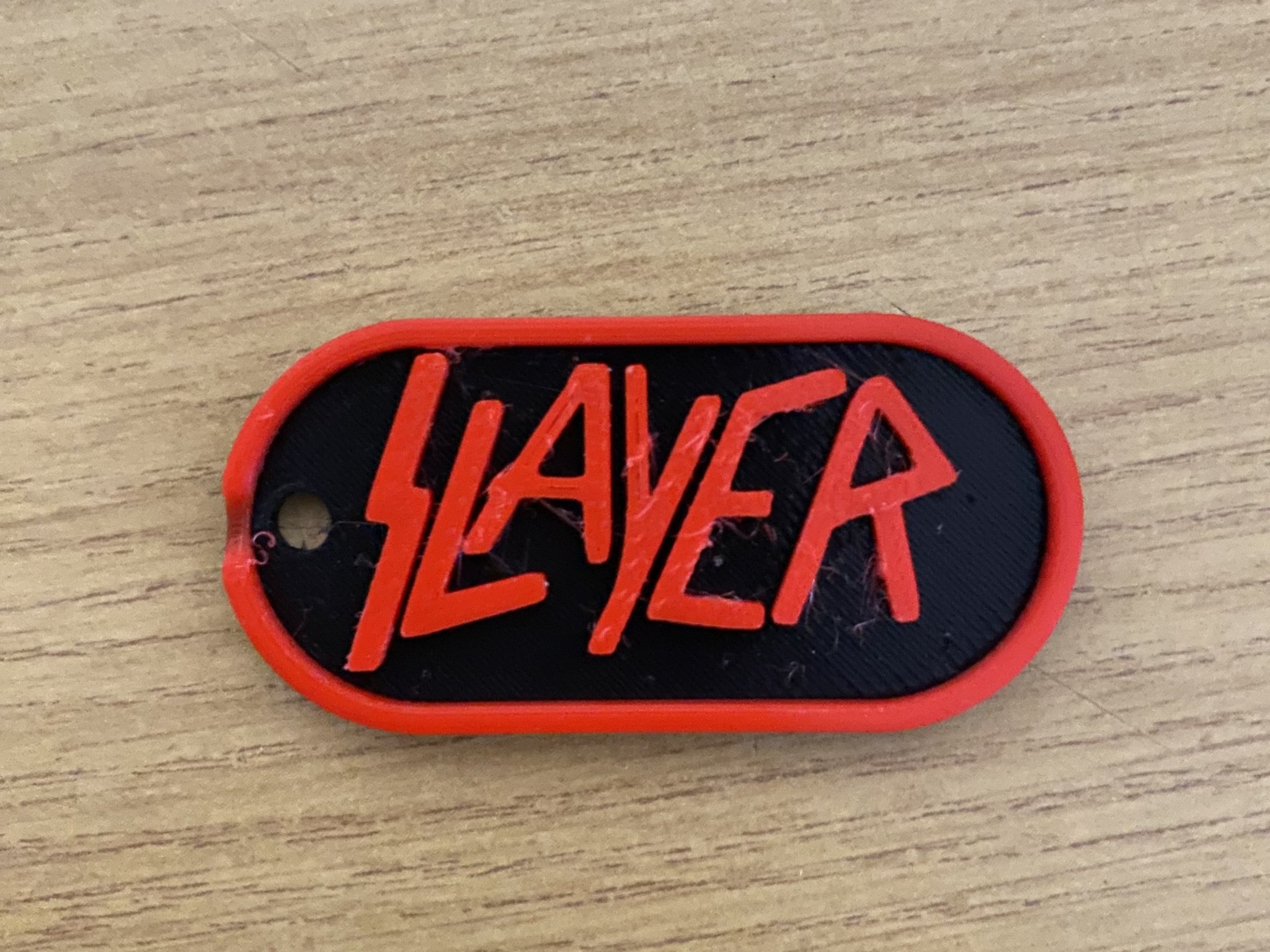 Móc khóa Slayer phong cách metal