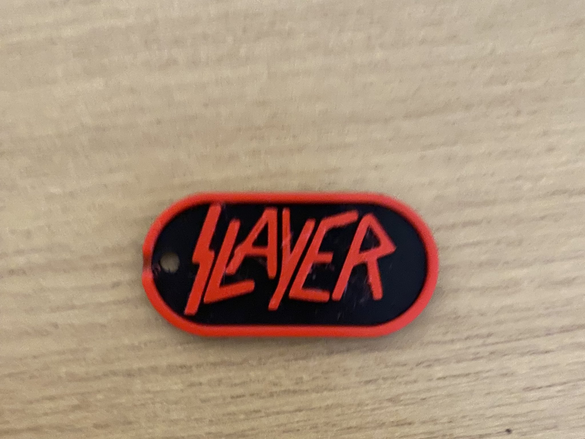 Móc khóa Slayer phong cách metal