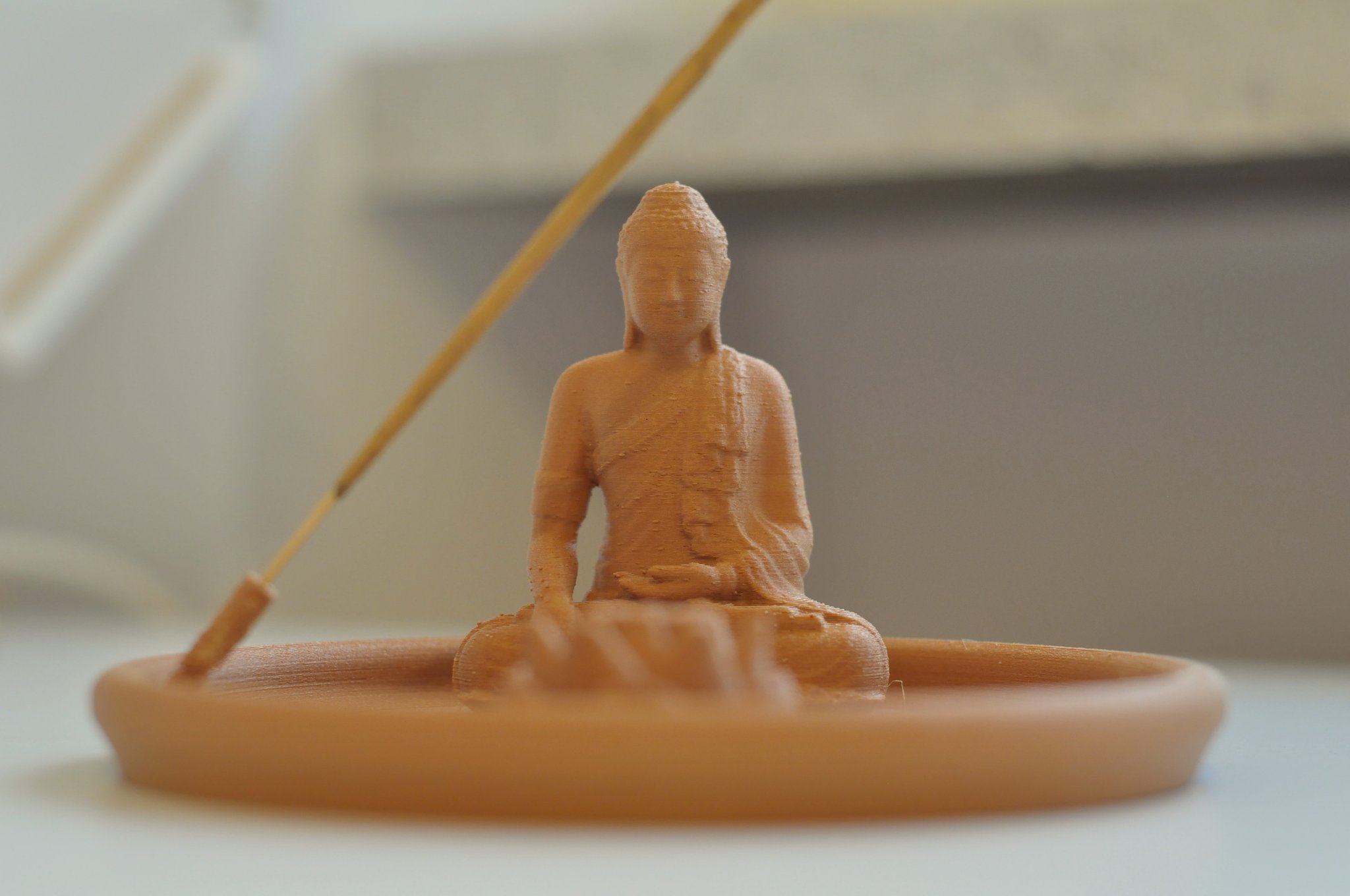 Giá đỡ nhang phong cách thiền độc đáo cho nhang que và nhang nón