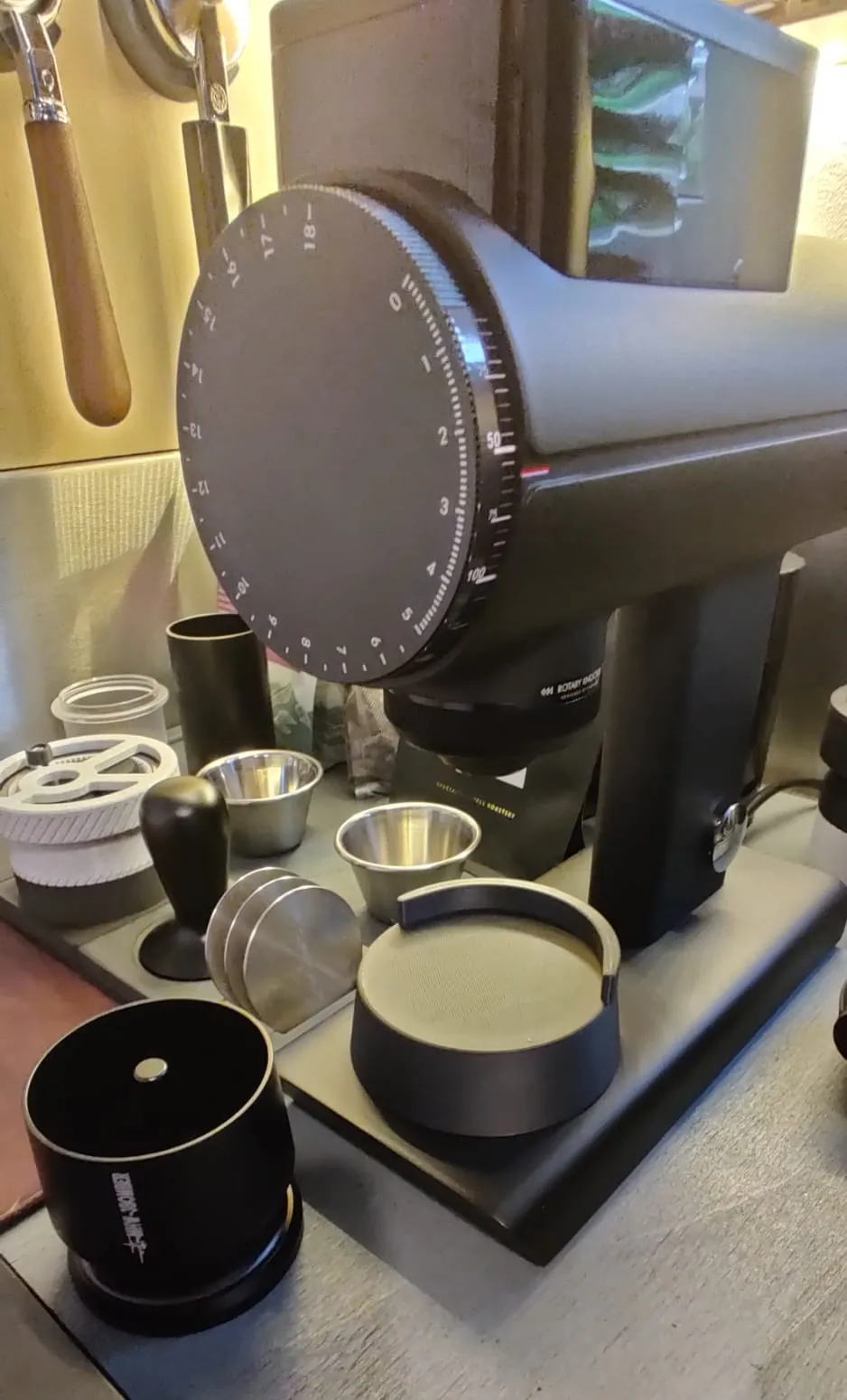 Spacer cho cốc Timemore Sculptor 078s gần hơn với máy xay