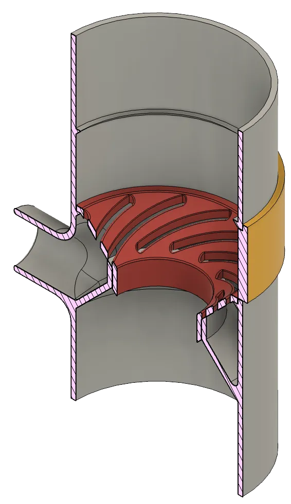 Máy thu nước mưa cho máng xối kẽm 80mm với cửa để truy cập bộ lọc
