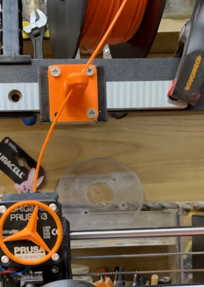 Hướng dẫn filament đường ray tuyến tính Prototype thử nghiệm ray 20mm. Bây giờ có các hỗ trợ ray.