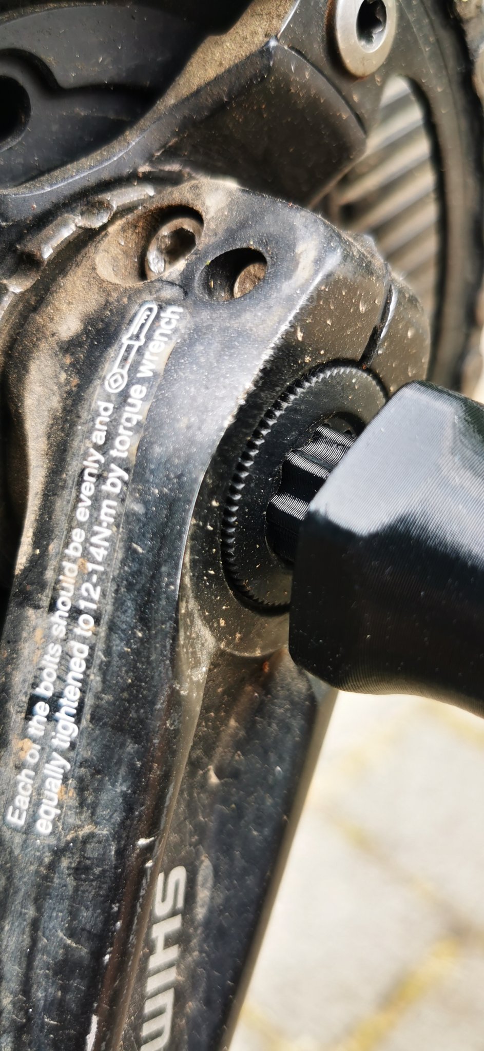 Công cụ Wera Kraftform kết hợp Shimano HollowTech TL-FC16